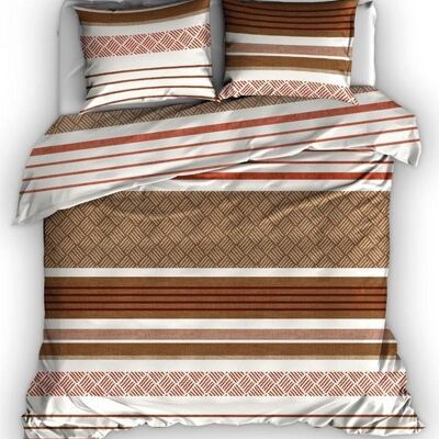 Satin D'Or Duvet Cover Westfield Copper/Brown 240x220