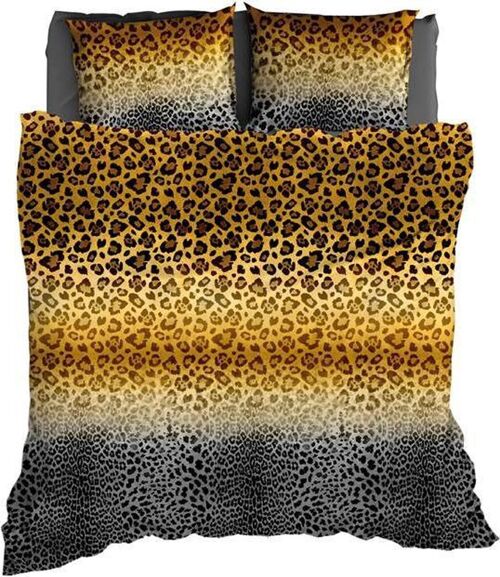 Satin D'Or Duvet Cover Panthera Antra/Ochre 140x220