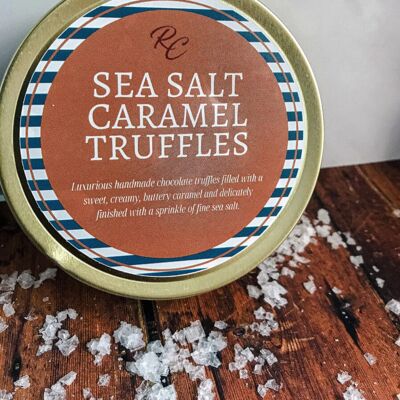 Sea Salt Caramel ChocolateTruffles