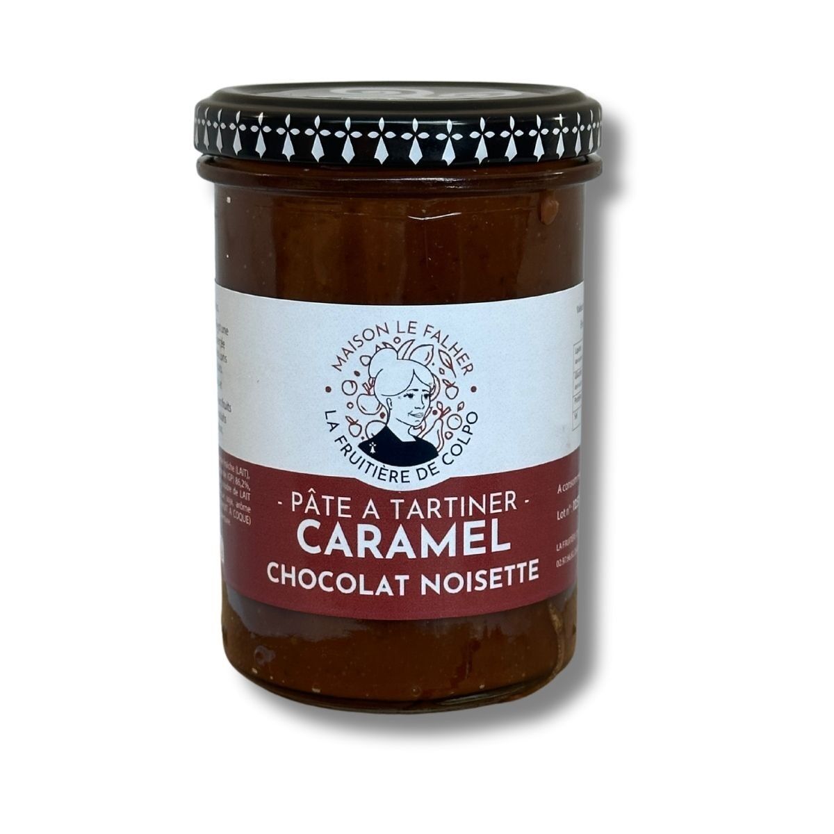 Crema spalmabile al cioccolato e caramello alla nocciola