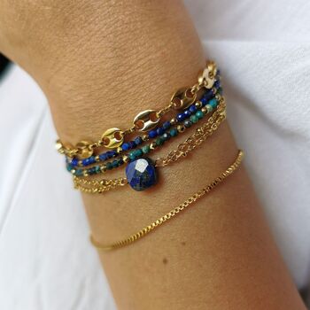 Bracelet Clara Lapis Lazuli 2
