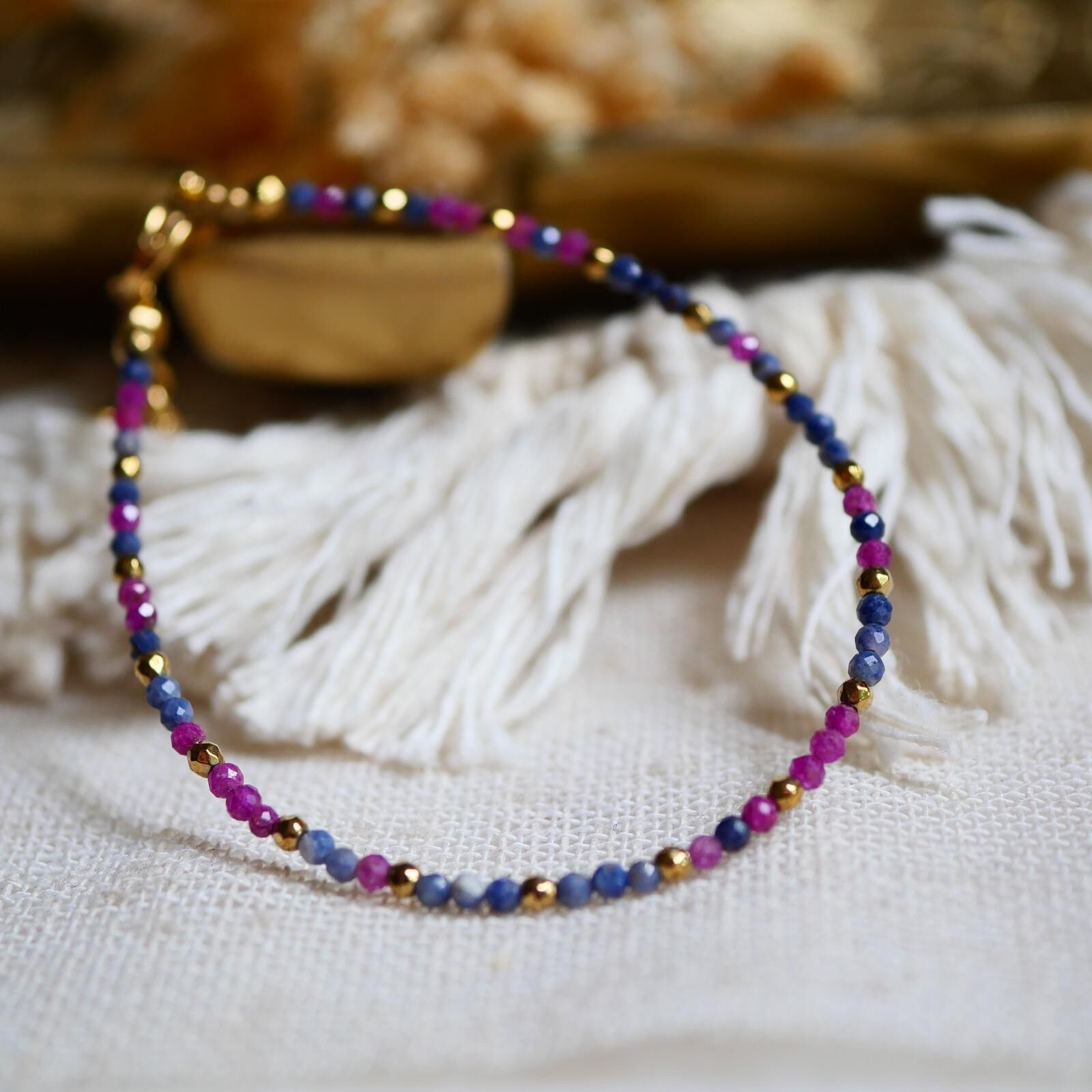 Joe Rubis Indisches Saphirarmband