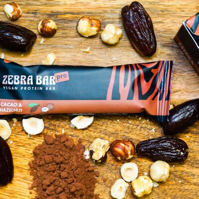 Zebra Bar Pro Cacao & Noisette (Plateau)