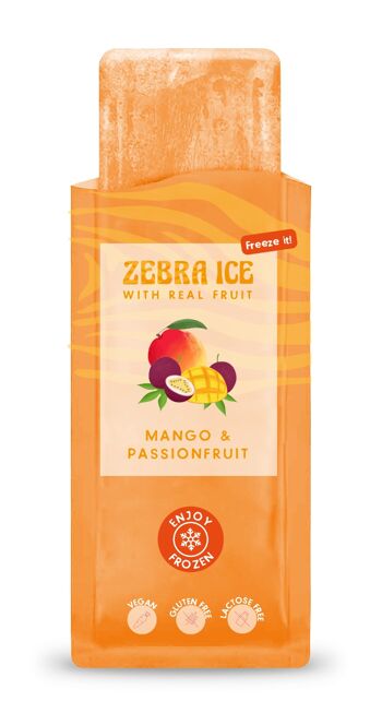 Zebra Ice Mango & Fruit de la Passion (Pochette) 2