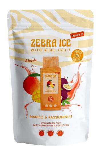 Zebra Ice Mango & Fruit de la Passion (Pochette) 3