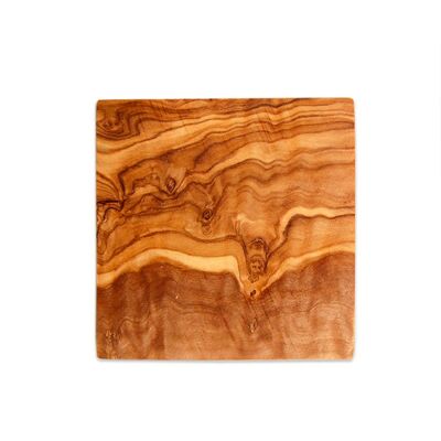 Coaster SQUARE made of olive wood