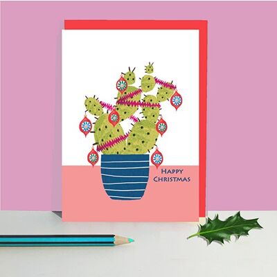 LTP22 Christmas Cacti Cards 6 Pack