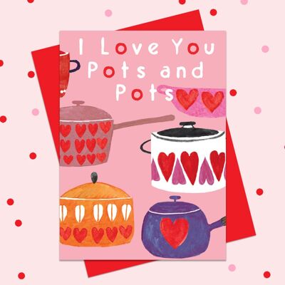 BR22 ‘I Love you Pots and Pots’ de la gamme ‘Bright’.