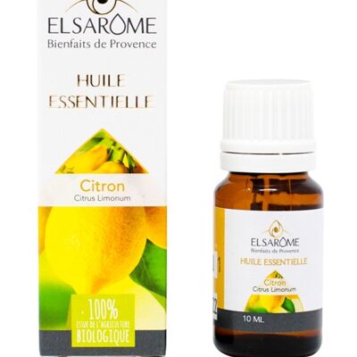 Aceite esencial de limón orgánico