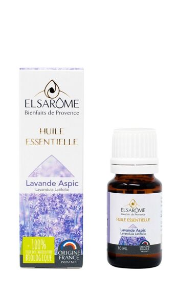 Huile essentielle lavande aspic bio