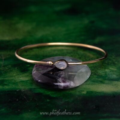 Birthstone Bracelet - Moonstone