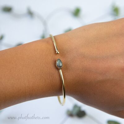 Birthstone Bracelet - Labradorite