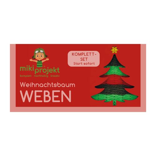 Bastelset Weben Weihnachtsbaum