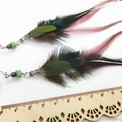 Parrot & Emu Earrings