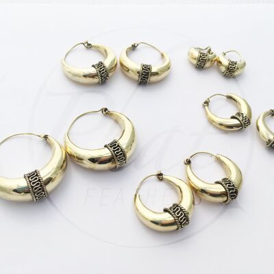 Pick Your Size Hoop Earrings - S