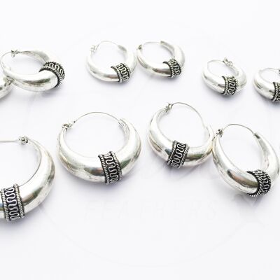 Tribal Hoops - Medium