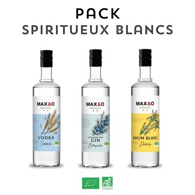 Pack Spiritueux Blancs BIO (18 bouteilles)