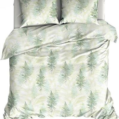 Satin D'Or Duvet Cover Felci Green 270x220