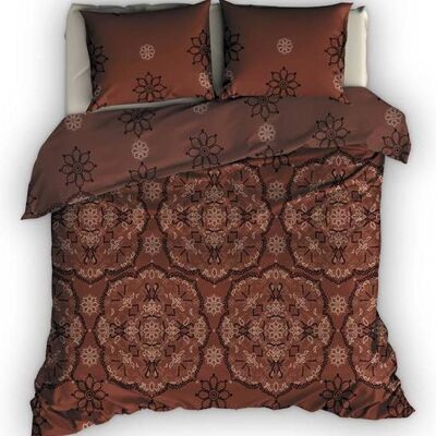 Satin D'Or Duvet Cover Burletto Moka 140x220