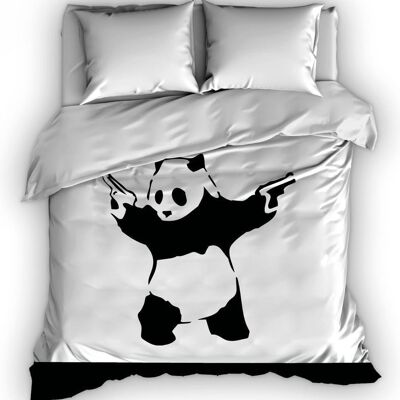 Satin D'Or Bettbezug Panda 140x220