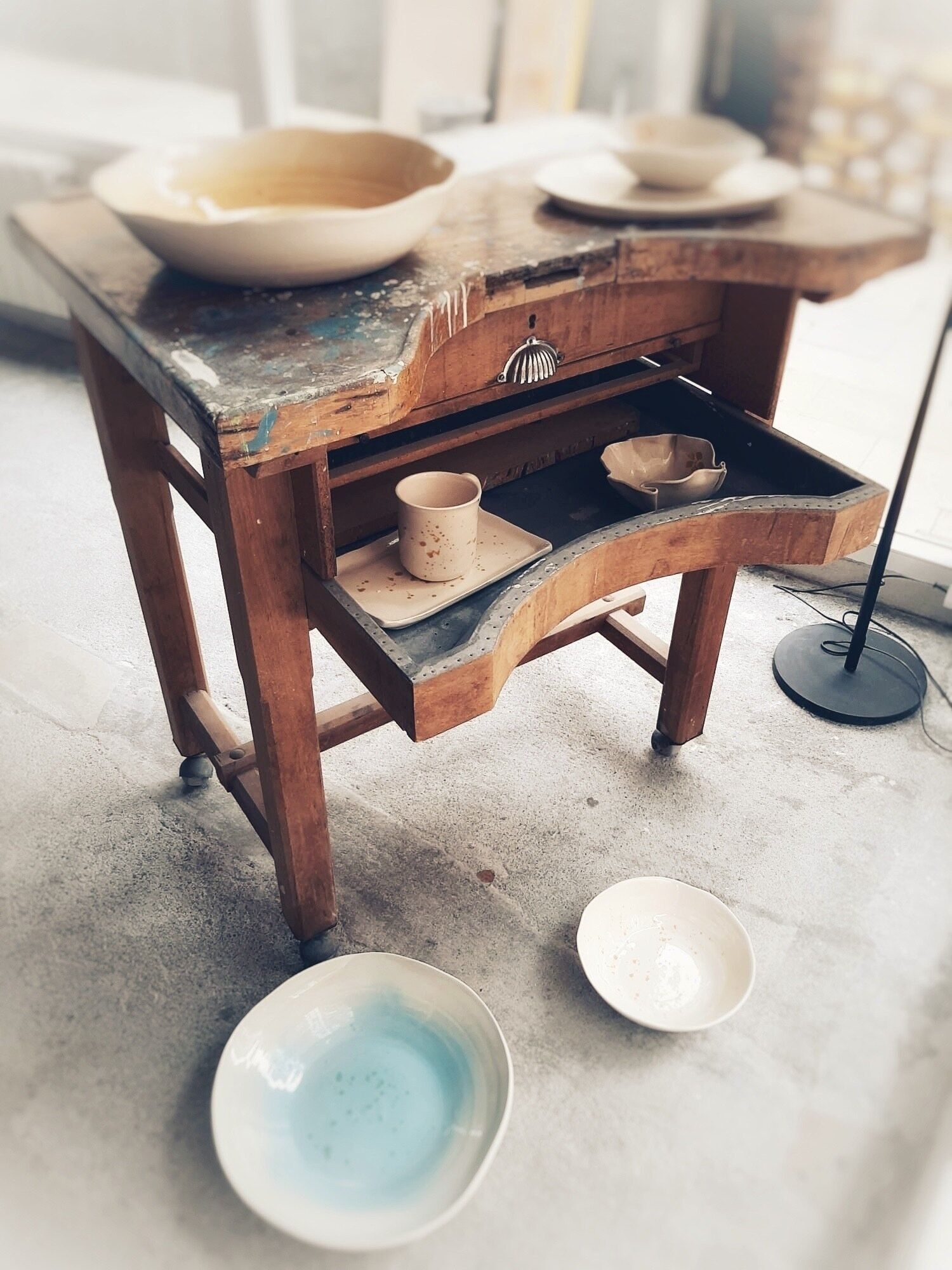 SALATSCHÜSSEL XL COLLIOURE AQUA