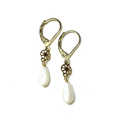 Joséphine mother-of-pearl earrings