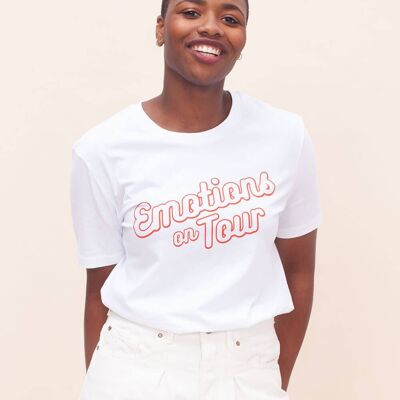 Emotions on Tour shirt white