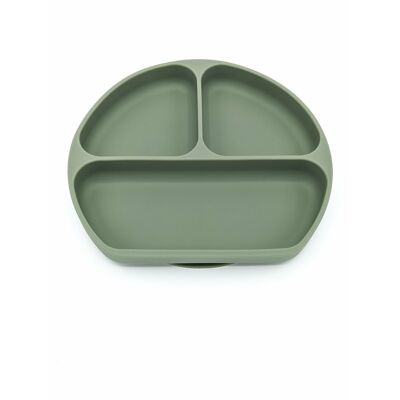 Silicone Suction Divider Plate - Desert Sage