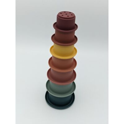 Silicone Stacking Cup Toy
