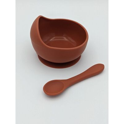 Silicone Suction Bowl and Spoon Set (Sale)