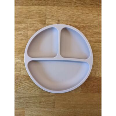 Silicone Divider Plate - Blush pink
