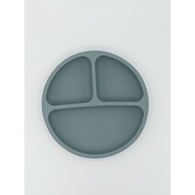 Silicone Divider Plate - Blue