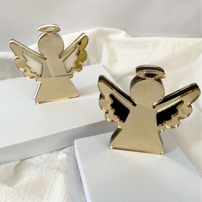 Christmas Angel Ornament, Angel Christmas Ornament, Angel Wings Ornament, Angel Decor, Christmas Gift, Made in Greece.