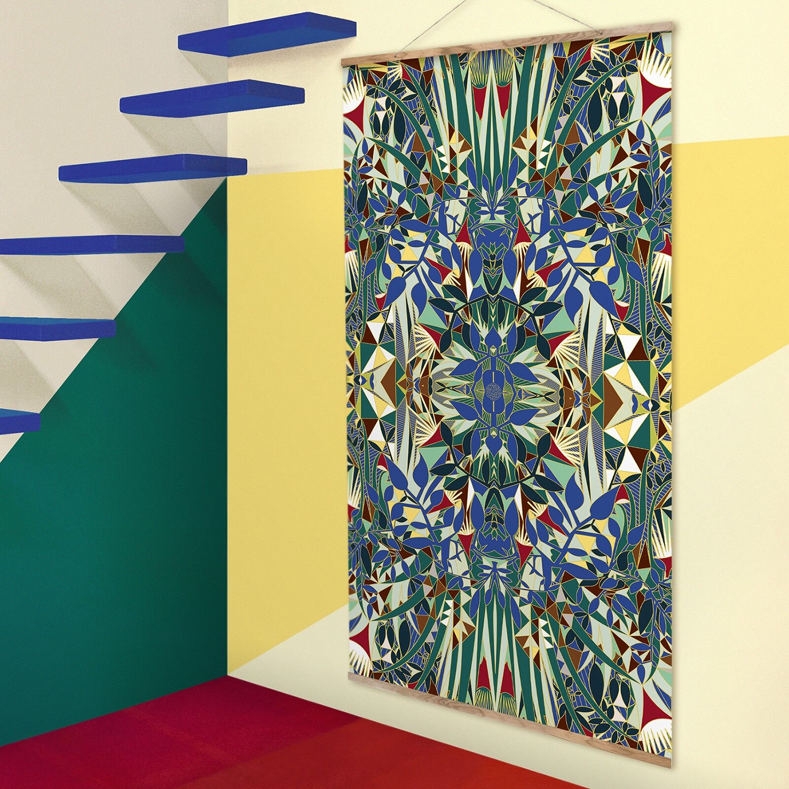 Kakemono fatto in casa 75x160cm / Roy