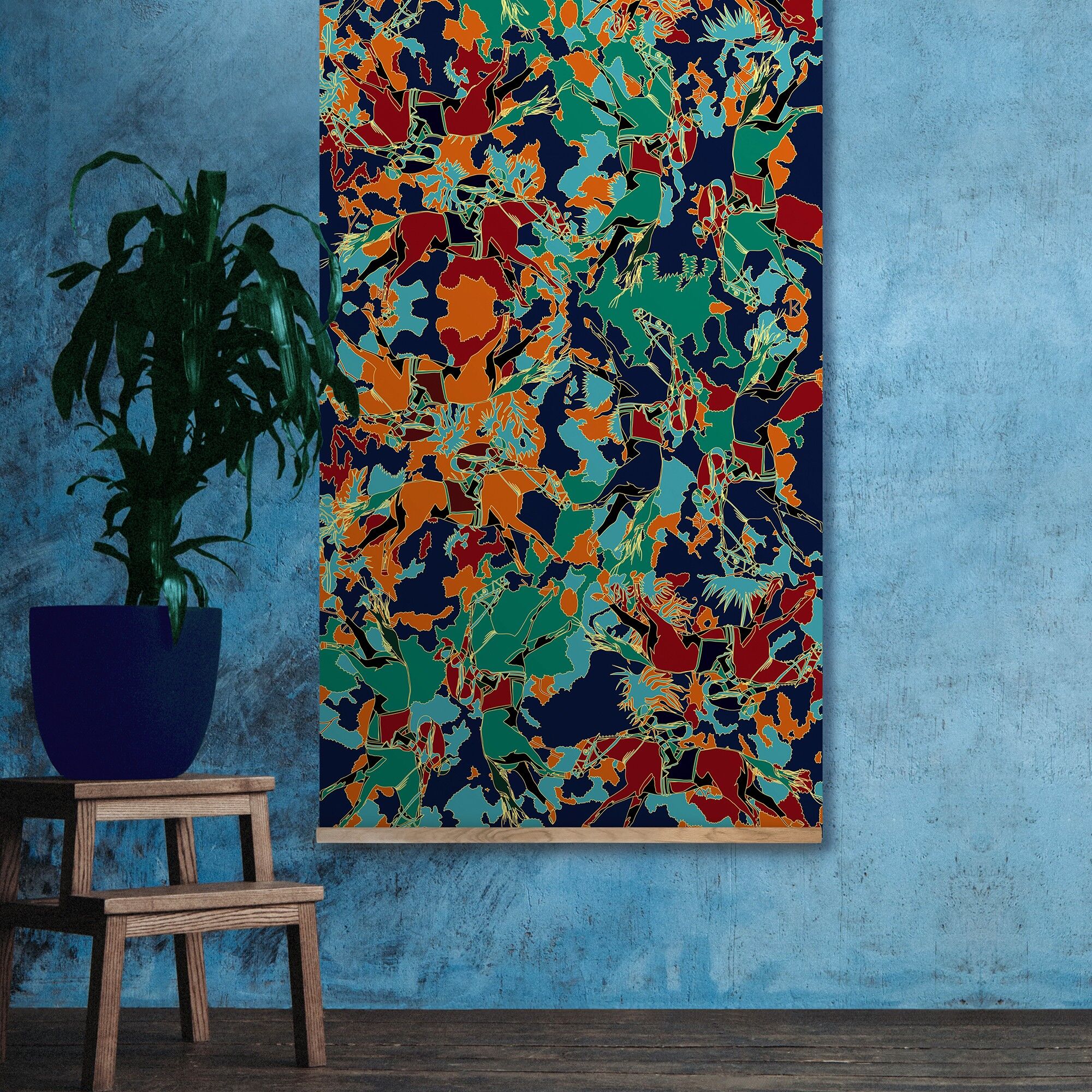 Kakemono fatto in casa 75x160cm / Fantini