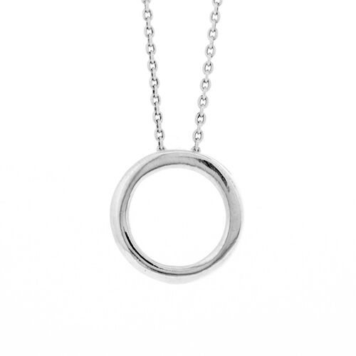 Simply Silver Grace Pendant with 18" Trace Chain and Presentation Box