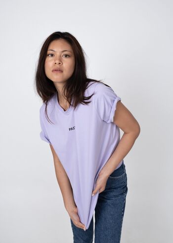 T-SHIRT UNISEXE BIO - VIOLET ESTHÉTIQUE