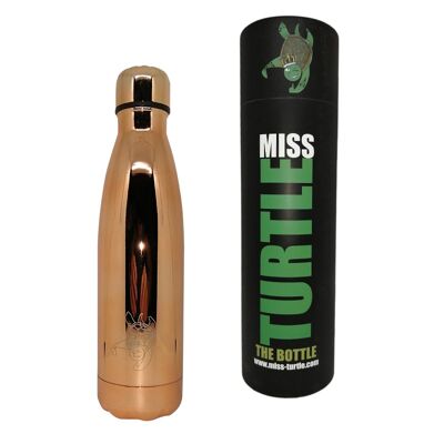 Insulated Water Bottle - She Shines in Bronze
