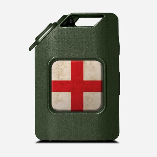 Fuel the Adventure - Olive Green - St George's Cross
