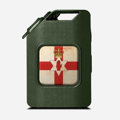 Fuel the Adventure - Olive Green - Northern Ireland Flag