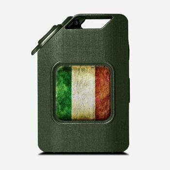 Alimentez l'aventure - Vert olive - Drapeau Italie 1