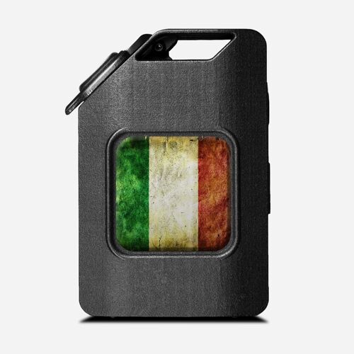 Fuel the Adventure - Black - Italy Flag