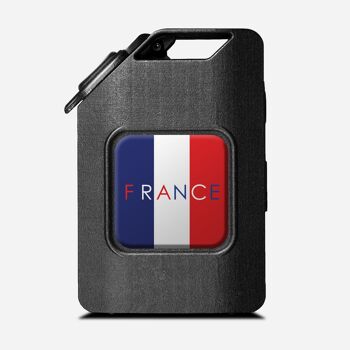 Fuel the Adventure - Noir - Drapeau France 1