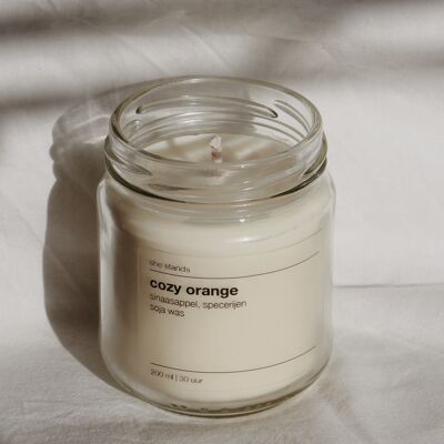 Cozy Orange scented candle