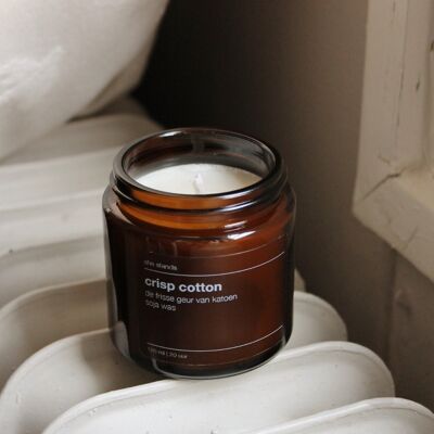 Crisp Cotton scented candle (small)