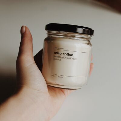 Crisp Cotton scented candle