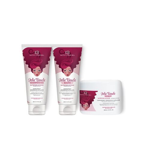 Jolie boucle - routine shampooing 200 ml + baume 200 ml+ masque 250 ml