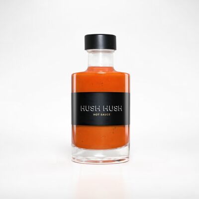 Der wesentliche Habanero - Knoblauch. Handgemachte scharfe Soße (200ml)