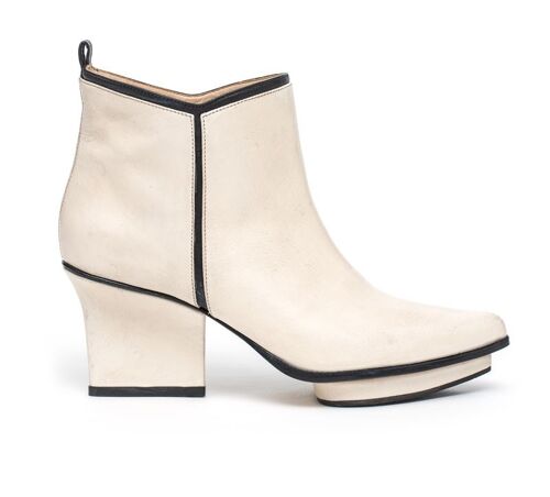 Glenn ankle boots cream