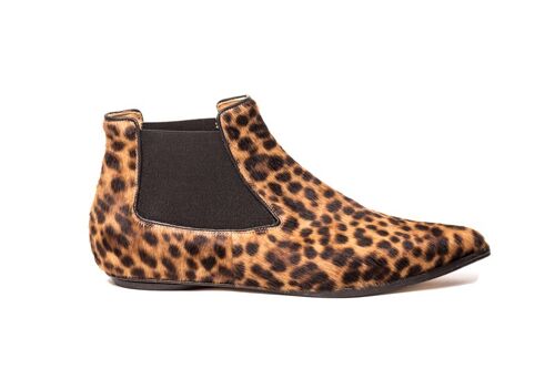 Niki chelsea boots Leopard print